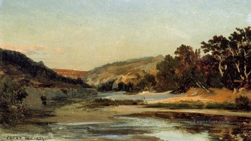 谷の水道橋 外光 ロマン主義 ジャン・バティスト・カミーユ・コロー Oil Paintings
